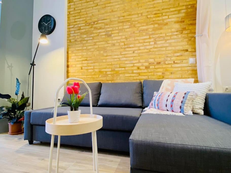 Relaxing Beachside Cabanyal Loft Valencia Exterior foto