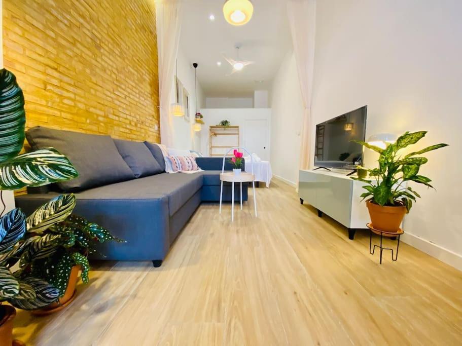 Relaxing Beachside Cabanyal Loft Valencia Exterior foto